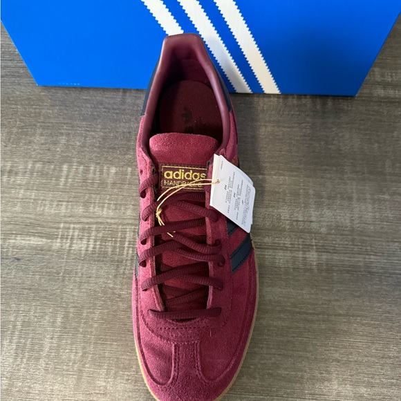 adidas Maroon and Black Sneakers - Picture 3 of 5